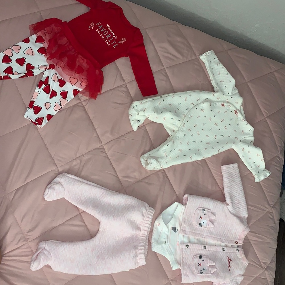 NB baby girl bundle